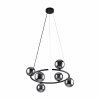 Designerska molekularna lampa wisząca w kolorze czarnym szklane grafitowe klosze kule ANABELLE 6843 TK-Lighting