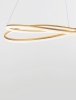 Nowoczesna Lampa Wisząca Złota LED ILAVE LE44324 LUCES EXCLUSIVAS