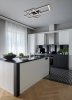 Nowoczesny Plafon Geometryczny LED MAYTONI LINE MOD016CL-L80BK