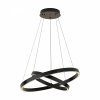 Lampa Wisząca Okrągła Czarna RIM MOD058PL-L55B3K MAYTONI
