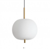 Designerska złota lampa wisząca UMILE-1 SP1 IDEAL LUX 314969