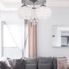 Nowoczesny plafon sufitowy led SADA LIGHT PRESTIGE LP-119/3C pilot w zestawie