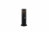 Minimalistyczny Nowoczesny Słupek Ogrodowy Czarny Czuinik Ruchu HOOSIC 522260132 TRIO