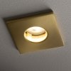 Nowoczesna Kwadratowa Oprawa Podtynkowa IP44 W Kolorze Mosiądz BAHIA 10712 Nowodvorski Lighting