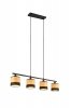 Czarna Nowoczesna Dekoracyjna Lampa Wisząca BOLZANO R31664032 RL
