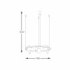 5006 ORBIT 3+3 PENDANT LAMP