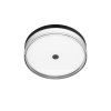 Nowoczesny Plafon Sufitowy okrągły LED Czarny Molino Italux PLF-64536-S-BK