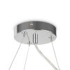 Nowoczesna molekularna lampa wisząca ring szklane przydymione kule chrom regulacja wysokości Dallas MAYTONI MOD545PL-11CH
