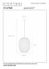 Lampa Wisząca Industrialna Złota WOLFRAM 21417/32/02 LUCIDE