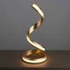 Designerska Lampka Stołowa Nowoczesna LED Złota ARIA 95842 ENDON