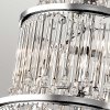  Kryształowy Żyrandol / Lampa wisząca Piper Kichler KL-PIPER-18P-PC 18 źródeł światła - Polerowany chrom Szklana Salonowa, Jadalniana nad antresole