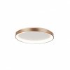 Złota Okrągła Lampa Sufitowa LED Plafon VICO PLF-53675-058RC-GD-3KS4K-TRDIMM ITALUX