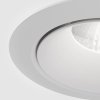 Lampa wpuszczana w sufit minimalistyczna aluminium biały okrągła LED Yin MAYTONI DL031-L12W4K-W