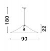 Lampa wisząca CHANCAY LE44600 Luces Exlusivas