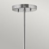 Lampa wisząca Graham Hinkley HK-GRAHAM-L-PN Polerowany nikiel w stylu Art Deco 
