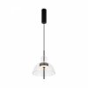 Minimalistyczna Lampa Wisząca LED Czarna Nowoczesna BANGKOK MOD185PL-L6B3K1 MAYTONI