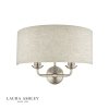 Kinkiet Niklowy Z Abażurem LAURA ASHLEY SORRENTO LA3727712-Q DAR LIGHTING