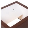 Minimalistyczny Kinkiet Ścienny Zewnętrzny Brązowy BRIDA 69804/04/97 LUCIDE