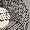 Lampa wisząca designerska nowoczesna metalowa czarna nad stół do jadalni do salonu ozdobna Cane MAYTONI MOD204PL-01B1