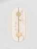 Marmurowy Kinkiet w Stylu Art Deco Luces Exclusivas MAIRANA LE44618