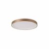 Złota Okrągła Lampa Sufitowa LED Plafon VICO PLF-53675-058RC-GD-3KS4K-TRDIMM ITALUX