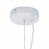 Dekoracyjna nowoczesna biała lampa wisząca designerski styl STONE DN426-600