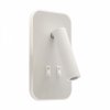 Kinkiet hotelowy do sypialni do czytania biały z dekoracyjnym podświetleniem OTELLO LED D 6W+3W WHITE  03723