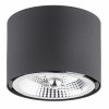 Nowoczesny minimalistyczny stylowy plafon czarny alternatywa dla lamp tuba CLEVLAND 4691 Argon