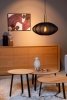 Lampa Wisząca Nowoczesna Czarny Klosz Materiałowy CORINA 03447/52/30 LUCIDE