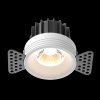 Biała Oprawka Wpuszczana Downlight Round Maytoni DL058-12W3K-TRS-W