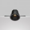 Czarna Oprawka Wpuszczana Maytoni Downlight Wise DL057-10W3K-B