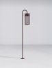 Minimalistyczny słupek ogrodowy uniwersalny LED aluminiowy kolor rdzawy tuba IP65 DONZUELA LE75152 Luces Exclusivas