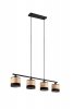 Czarna Nowoczesna Dekoracyjna Lampa Wisząca BOLZANO R31664032 RL