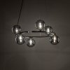 Designerska molekularna lampa wisząca w kolorze czarnym szklane grafitowe klosze kule ANABELLE 6843 TK-Lighting