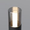 Minimalistyczny słupek ogrodowy zewnętrzna lampa grafitowa tuba Glide MAYTONI O437FL-01GF