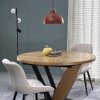 Minimalistyczna lampa wisząca w stylu rustykalnym kolor brick z elementem drewnianym CAP BRICK 6927 TK-Lighting 