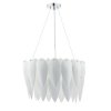 Nowoczesny Żyrandol Biały Ceramiczne Płatki PHILLIPA PHI032 DAR LIGHTING