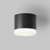 Lampa sufitowa plafon minimalistyczna klasyczna aluminium czarna tuba Pauline MAYTONI C087CL-GX53-B
