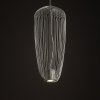 Nowoczesna Lampa Wisząca w Stylu Loft Szara PUMPKIN S SILK GRAY 11242 NOWOVORSKI