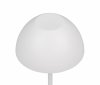 Lampka stołowa nocna LED biała półokrągła designerska nowoczesna ściemnialna do pokoju dziecięcego ORTIZ IP44 R55601131 Rl