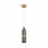 ZŁOTA Lampa Wisząca w Stylu Art Deco Maytoni ANTIC MOD302PL-01GR Zwis Szklany Klosz GLAMOUR
