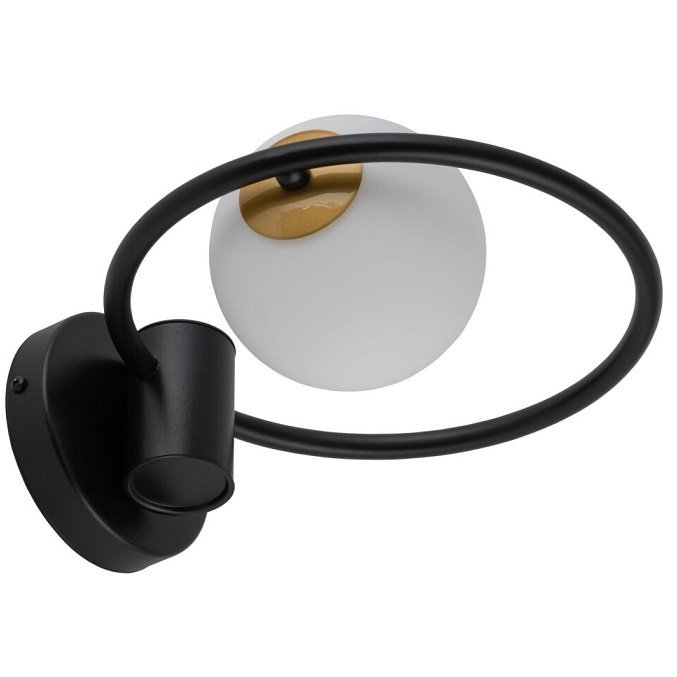 Kinkiet Ścienny Okrąg Z Kulą AQUA 33480 SIGMA Kinkiety do sypialni