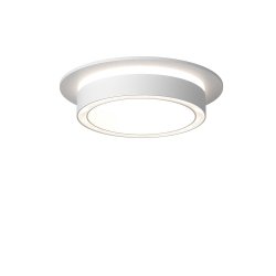 Lampa wpuszczana w sufit aluminium biała okrągła Orlo MAYTONI DL087-GX53-RD-W