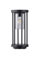 Słupek ogrodowy antracytowy niski nowoczesny minimalistyczny uniwersalny ELYSIUM 9030152 Luces Exlusivas