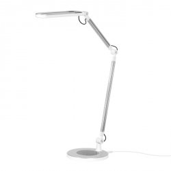 Nowoczesna Regulowana Lampka Biurkowa LED Srebrna ALETTE KK-BL1221 SREBRNY KAJA