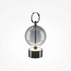Nowoczesna lampa stołowa Akumulatorowa Double Moon MOD478RL-L3B3K Maytoni MOD478RL-L3B3K czarna LED 
