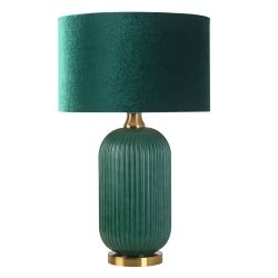 Elegancka Lampa Stołowa Butelkowa Zieleń TAMIZA LP-1515/1T big green LIGHT PRESTIGE