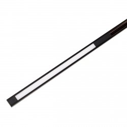 Linia do szynoprzewodu czarna płaska LED listwa minimalistyczna nowoczesna On-Off- MICRO11 N0008N MAXLIGHT
