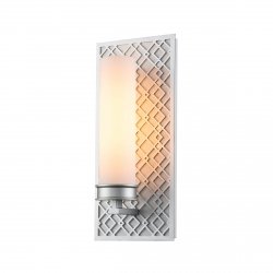 Designerski Kinkiet Ziggy Elstead Lighting ZIGGY1-LS  Lakierowane srebro