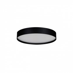 Ściemnialny plafon sufitowy LED ze zmienną barwą światła 3000/4000/6000K Azzardo RANT 40 CCT SWITCH DIMM BK AZ6298